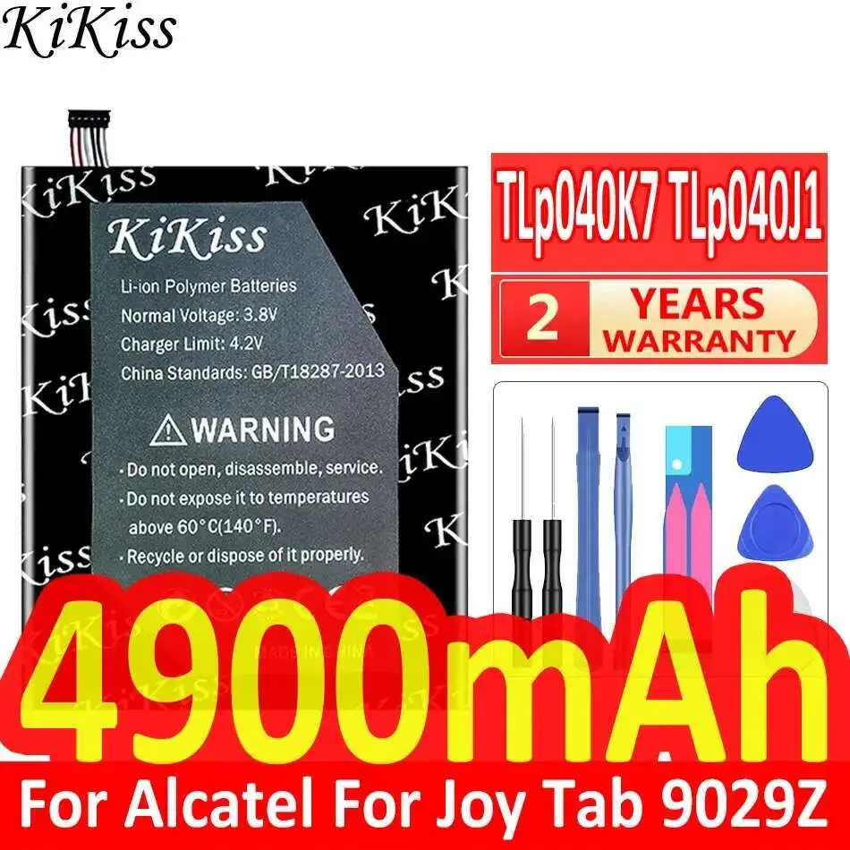 

4900Mah For Alcatel A30 Tablet 4G Lte 9024W 8.0" Joy Tab 9029Z Durable Tlp040k7 Tlp040j1 Laptop Battery Long-Lasting