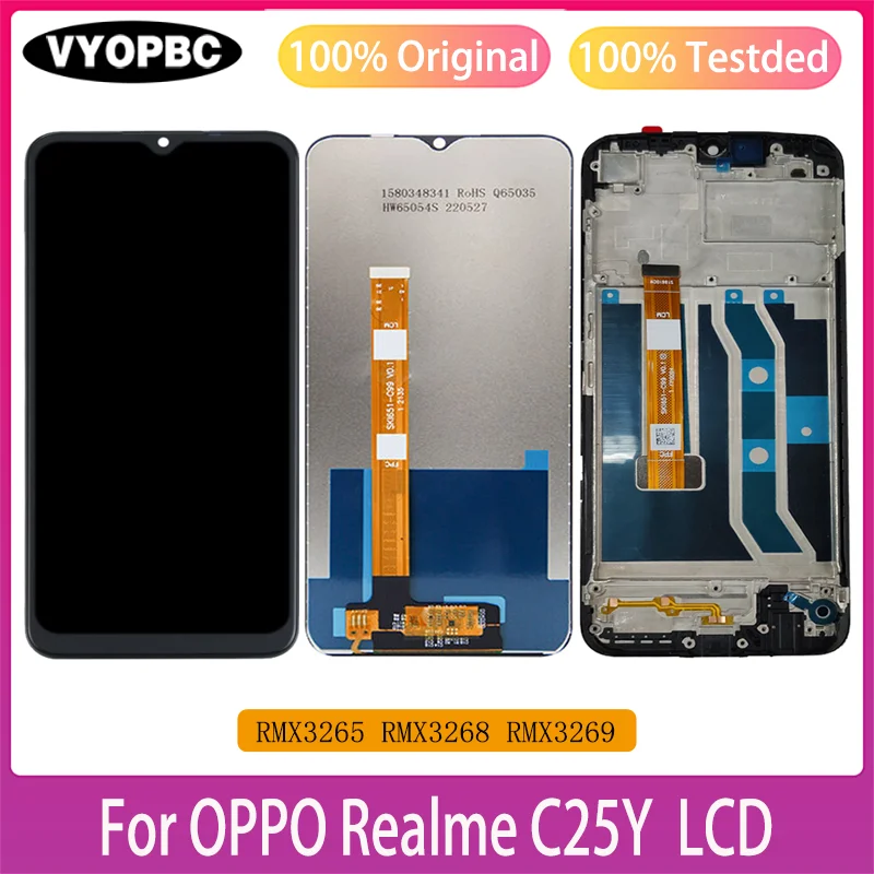 Mobile Phone Original LCD Display Touch Screen With Frame 6.5\