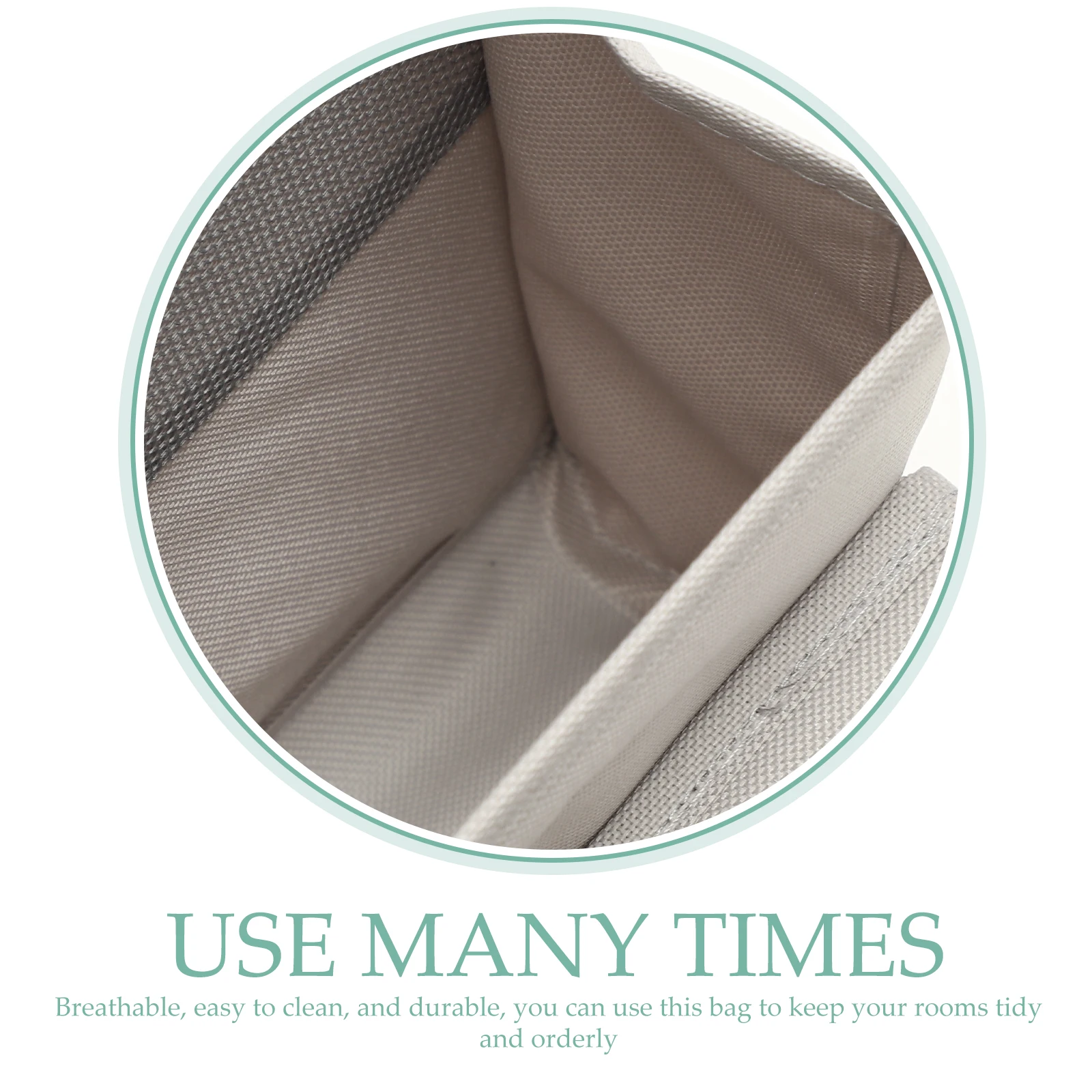 

Multi-Function Over The Foldable Storage Pouch Back Of Door Organizer For Bedroom Bathroom Dormitory Wall Bag With Hooks