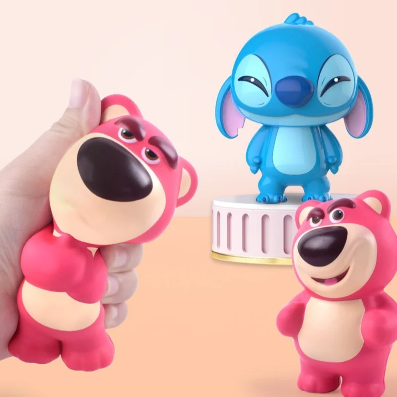 

Stitch Funny Toys Decompression Toys Model Soft Slow Rebound Doll Cartoon Children'S Figure Toy Healing Gift Blind Box