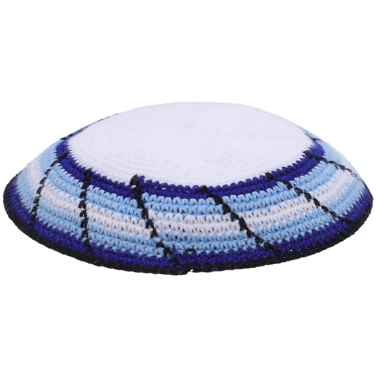 

Hand-Knitted Yemenite Kippah Jewish Skullcap Breathable Lightweight Yarmulke for Men Prayer Or Daily Wear Yarmulke for Men