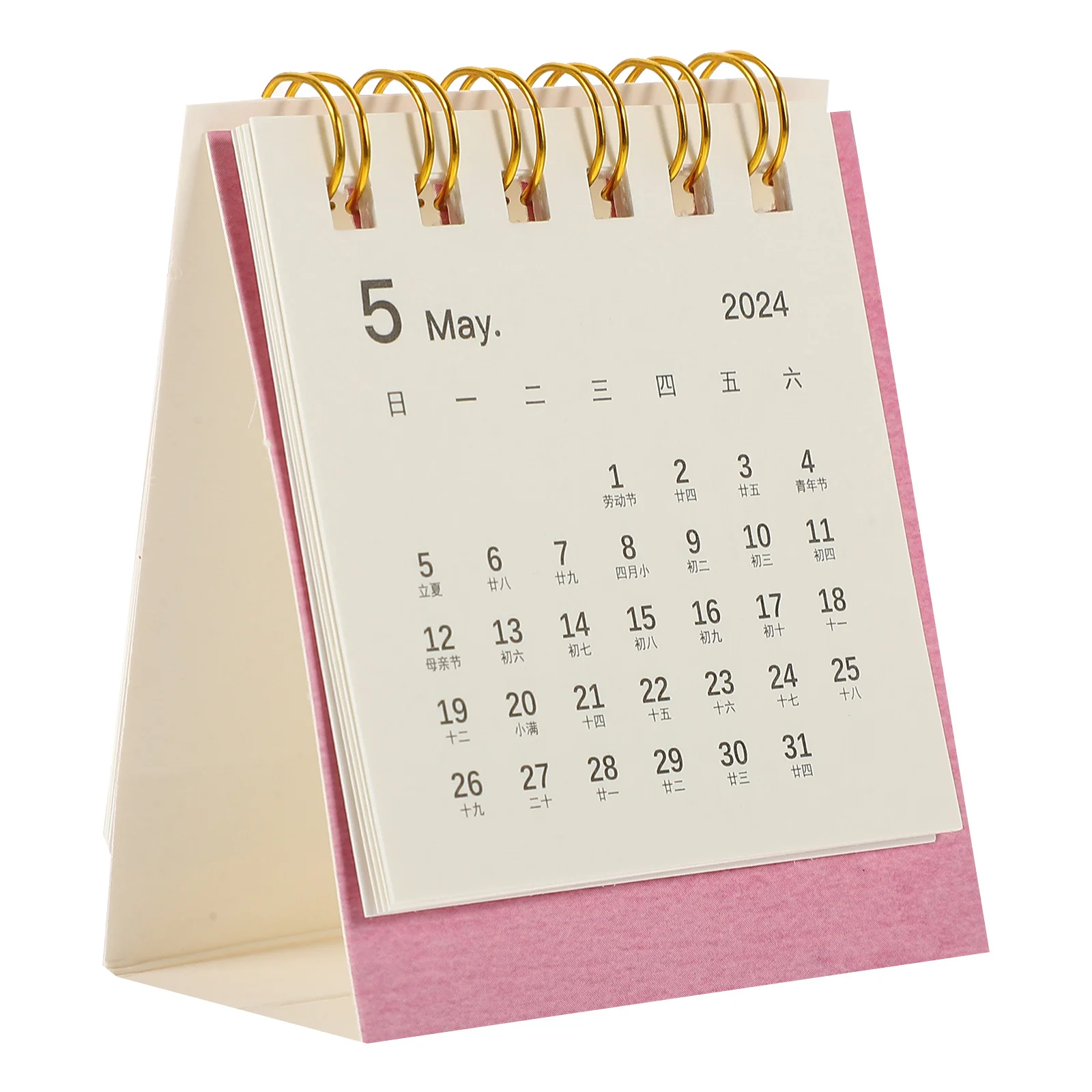 

Desktop Calendar Office Table Decorations Household Freestanding Calendars Small