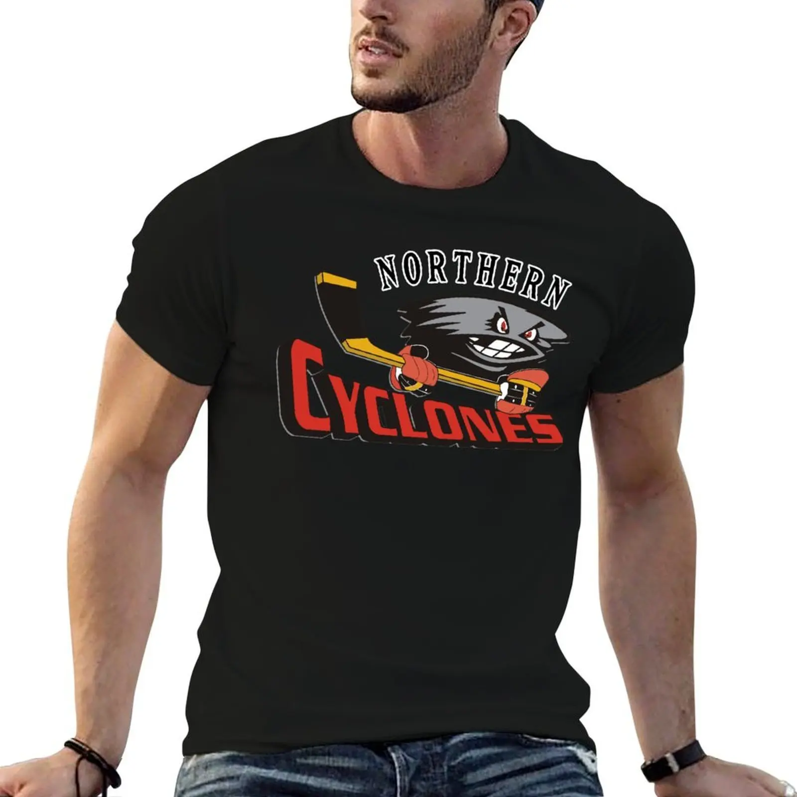 Northern Cyclones T-Shirt oversize t-shirts man graphic tee shirt black t shirts for men