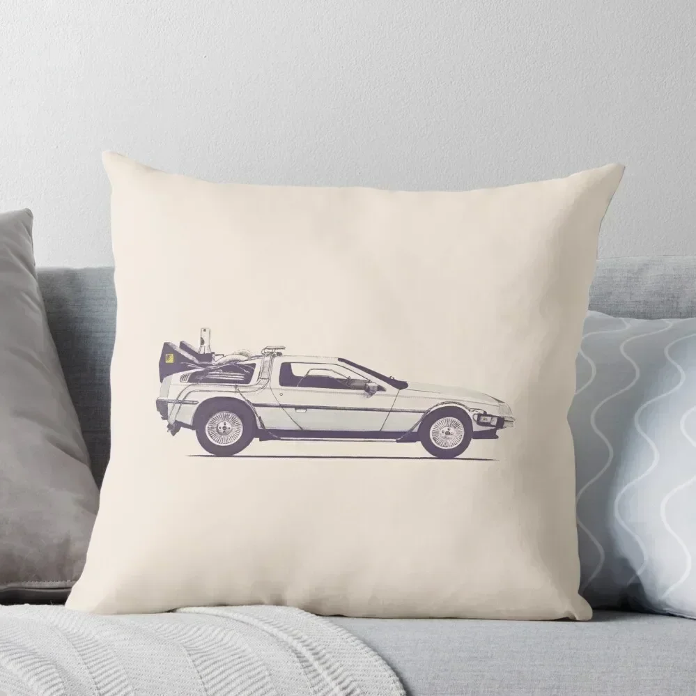 Delorean Throw Pillow Christmas Pillows Christmas Pillowcase christmas decorations 2025 Covers For Sofas pillow