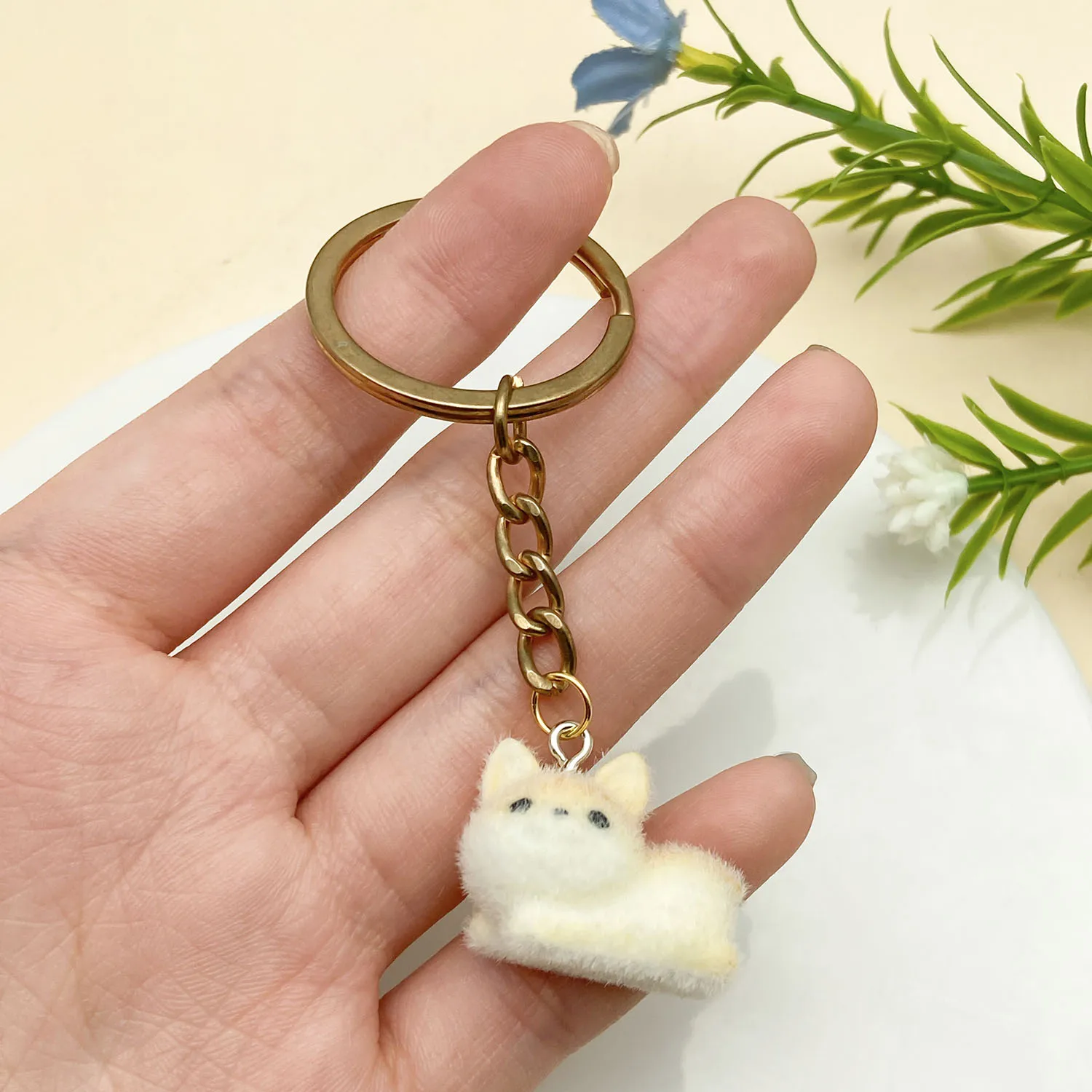 Mixed 5pcs Resin Plush Cute Animal Charms,Mini 3D Puppy Unicorn Pendants For DIY Earrings Necklace Keychain Jewelry Making