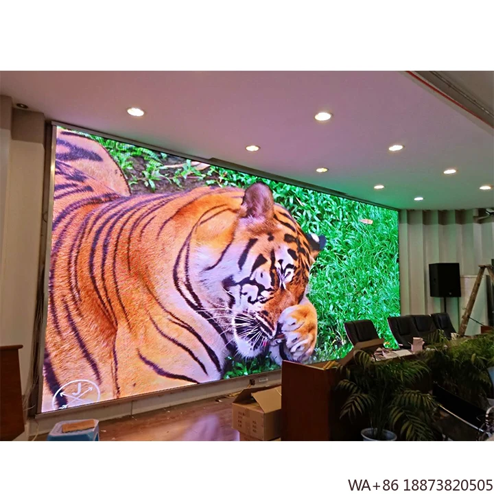 ผู้ผลิตจอแสดงผล LED แบบหล่อขึ้นรูปด้วยอะลูมิเนียมไร้รอยต่อ สำหรับใช้งานภายในอาคาร ความละเอียดสูง สีสันสดใส สำหรับโฆษณา