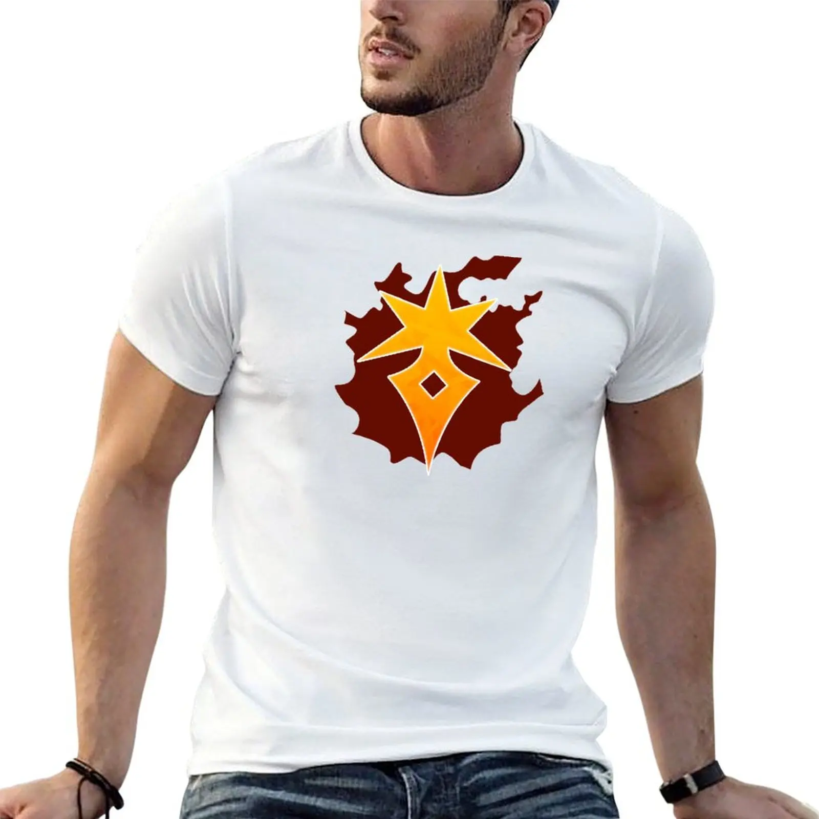 

FFXIV DRK T-Shirt t shirts with prints t shirts for man cotton soft T-Shirt