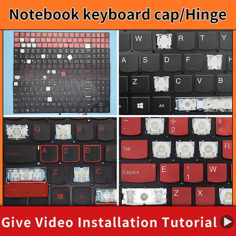 Replacement Keycap Key cap Hinge for Lenovo Legion Y520 Y520-15IKB R720-15IKBN R720-15IKB 15 15IKB Y540 Keyboard
