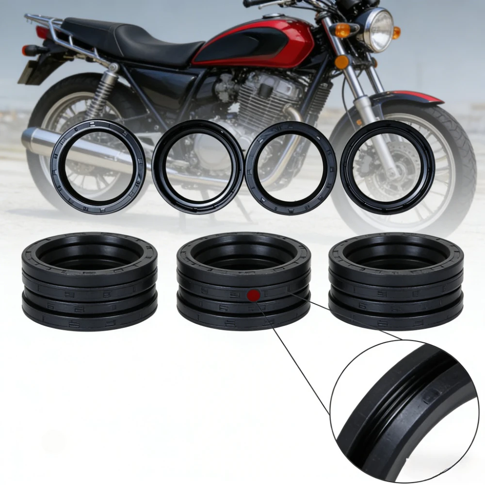 

Motorcycle 35*48*10.5 Front Fork Damper Shock Absorber Oil and Dust Seal