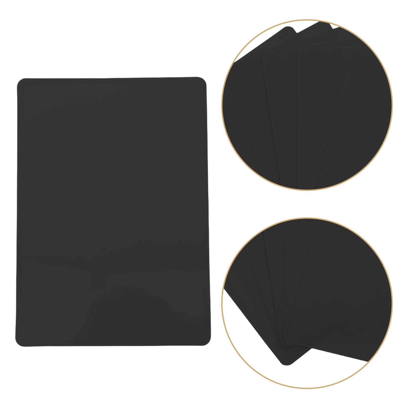 

6Pcs A6 Waterproof Erasable Prices Tags Dual Sided Plastic Shelf Label Holders for Supermarkets Clip on Sign Holder