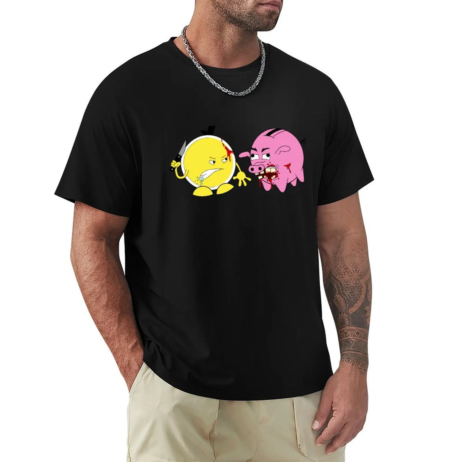 Kronan vs Bonus T-Shirt Simple Trendy Casual T-Shirt