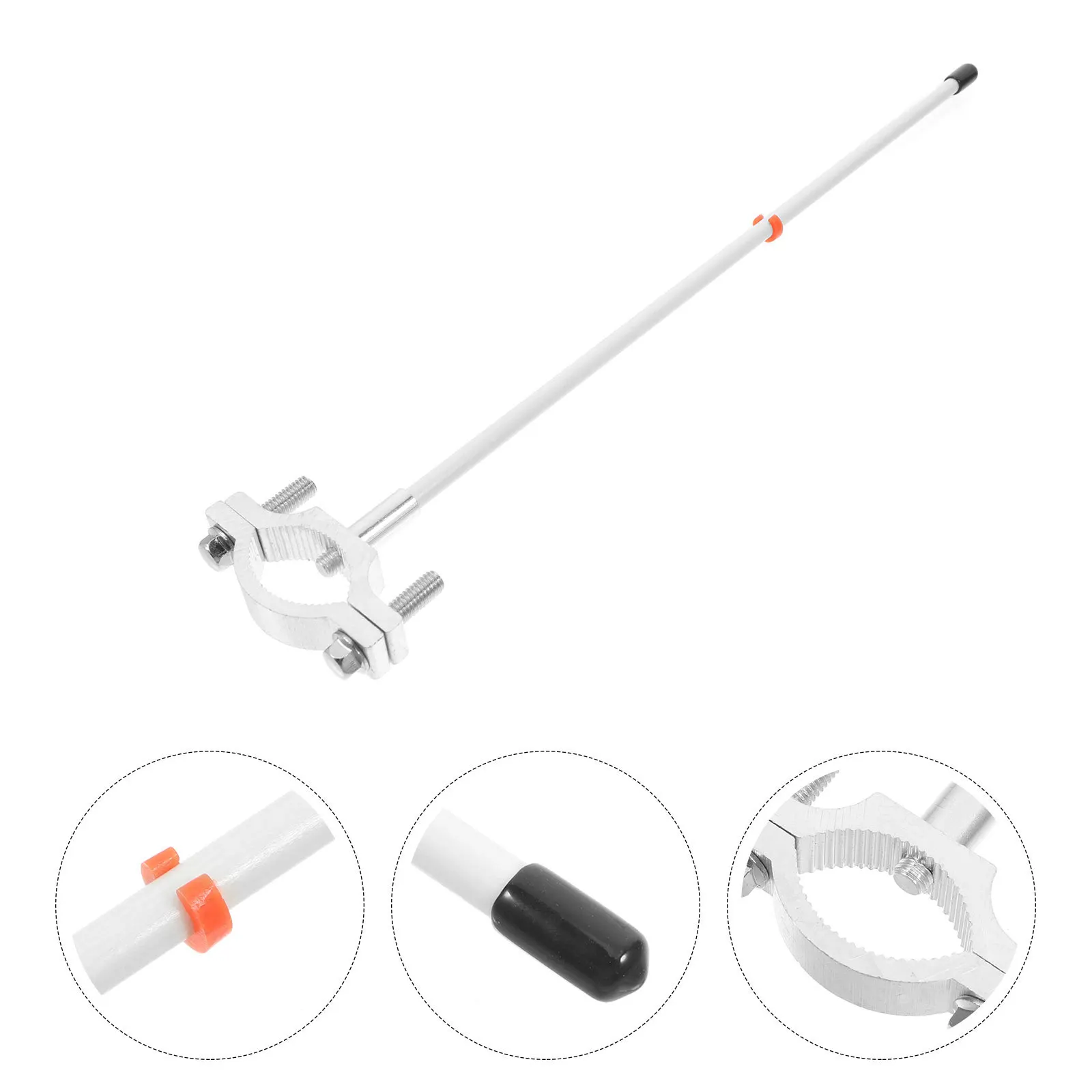 

Stainless Steel Bicycle Flagpole Handlebar Mounted Safety Accessory For Motorcycle Dirt Bike Utv Marine Boat Easy Installation