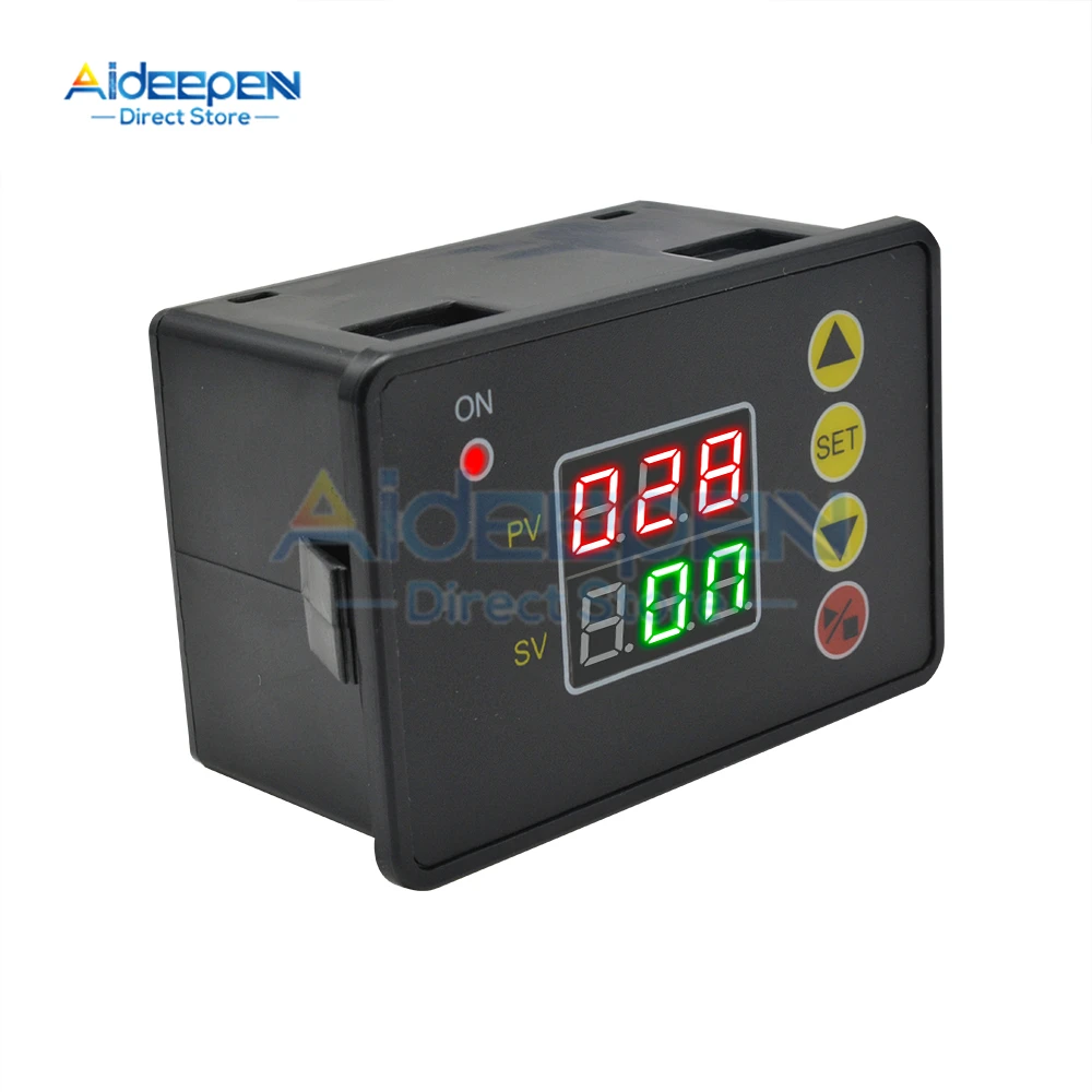 T2310 DC 12V 24V AC 110V 220V programmabile Digital Time Delay Switch relè modulo di controllo Timer aperto interruttore On/Off con cicalino