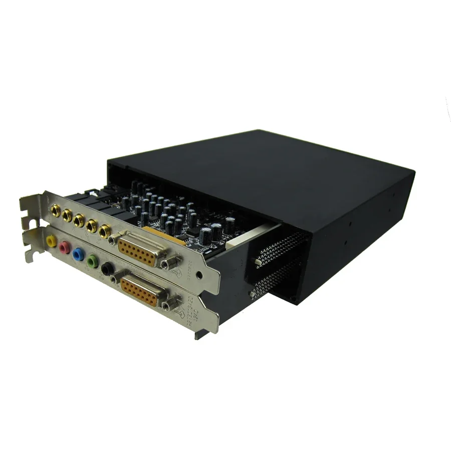 PCI-E To PCI Riser Card Optical Drive HubBay 2 Slot 32bit PCI Dock ENCLOSURE