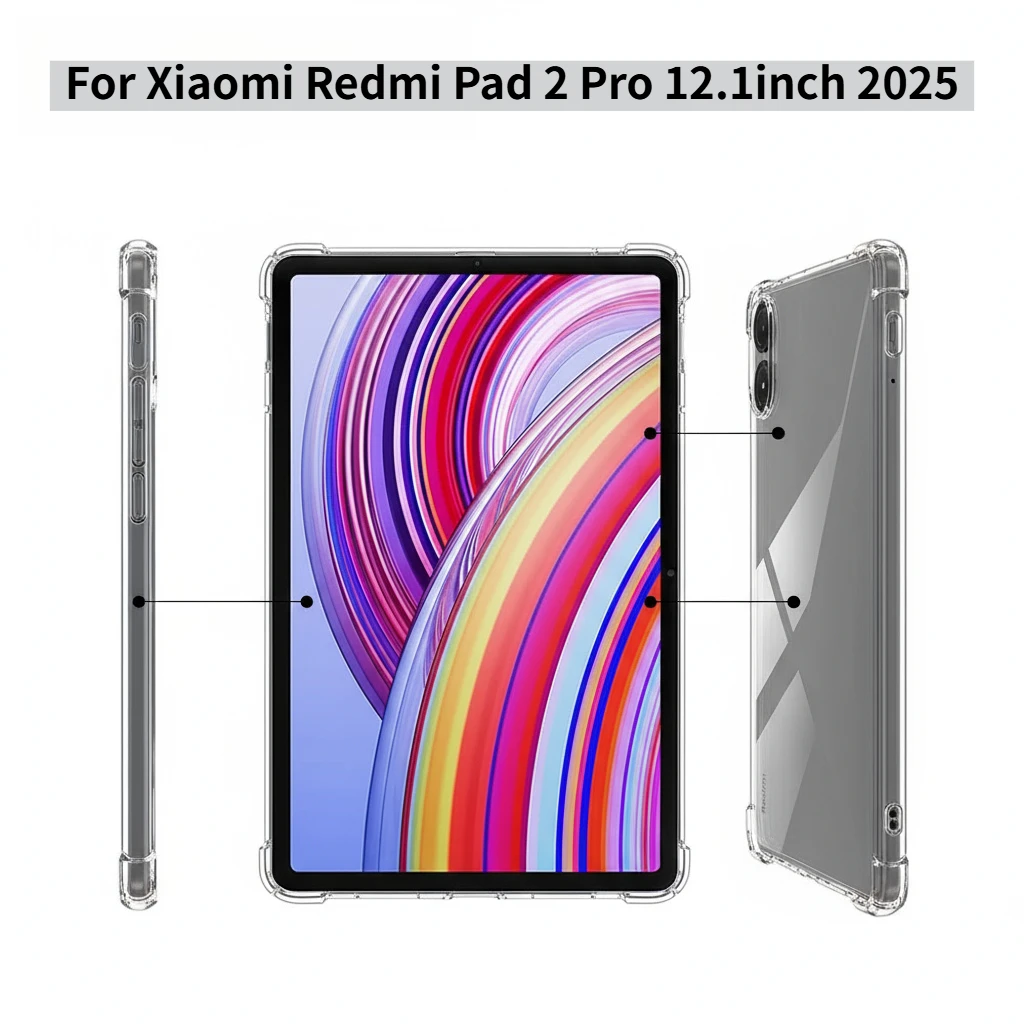 yZ[zTPUP[X Xiaomi Redmi Pad 2 Pro 12.1C` 2025/Xiaomi POCO Pad 2024p GAobOh~h~XP[X