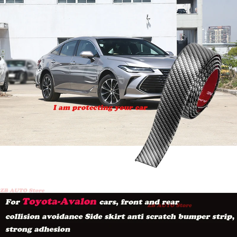 

Strong adhesive bumper strip, front and rear lip side skirts, collision and scratch resistant suitable For Toyota Avalon