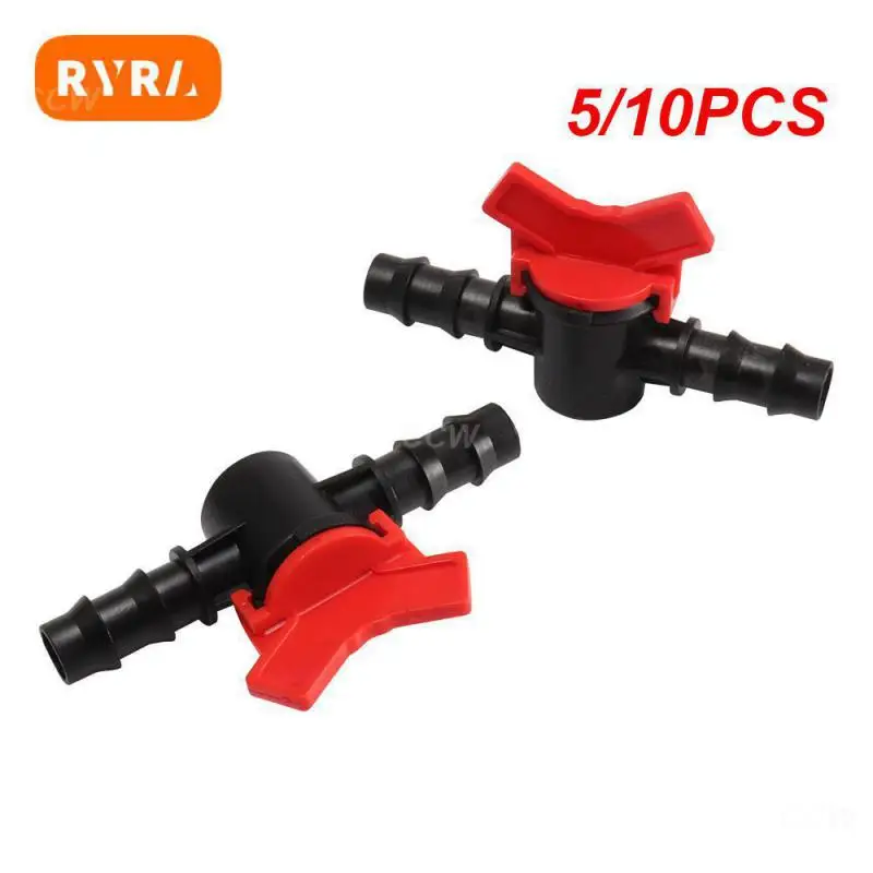 5/10PCS Ball Valve Smooth No Tripping 16mm 16pe Pipe Accessory Quick Connector High Pressure Resistance Fast Connection Plastic