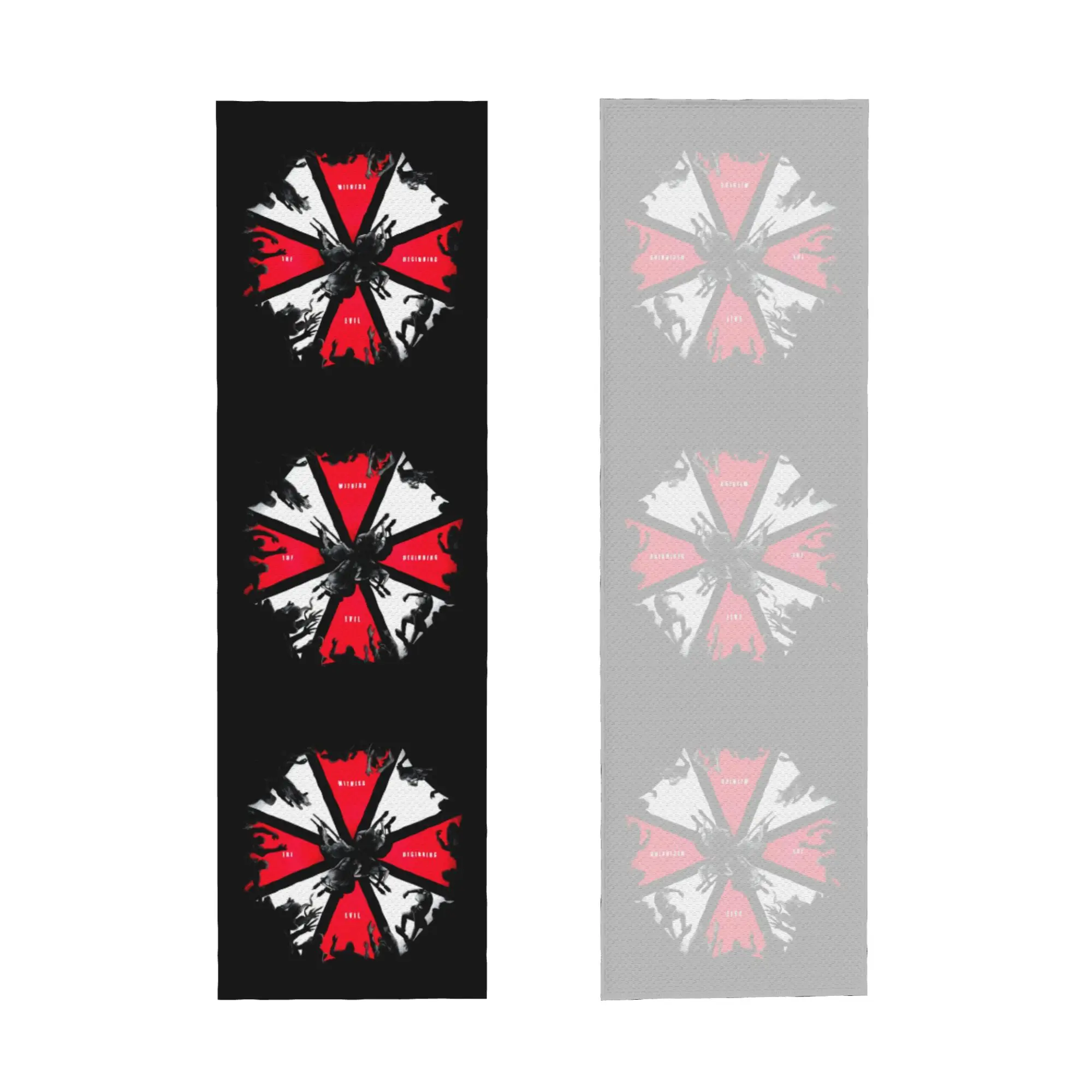 Cold Exercise Towel Umbrella Resident Evils Game Beach Sports Yoga Swimming Camping Towel Refreshing Sports Scarf Face Towels