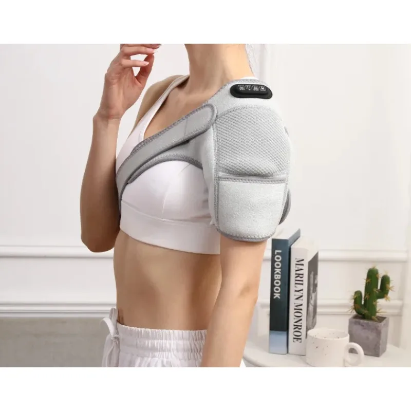 Smart Electric air Compression Knee Massager  Machine with Heat and Red Light Vibration Therapy Mdhl