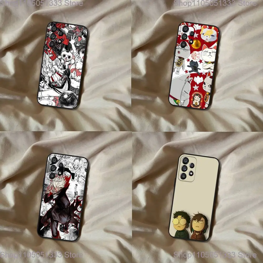 

Anime D-Dandadan Okarun Phone Case For Samsung Galaxy A20,A21s,A22,A31,A32,A52,A53,A72,73,A80 Soft Black Cover