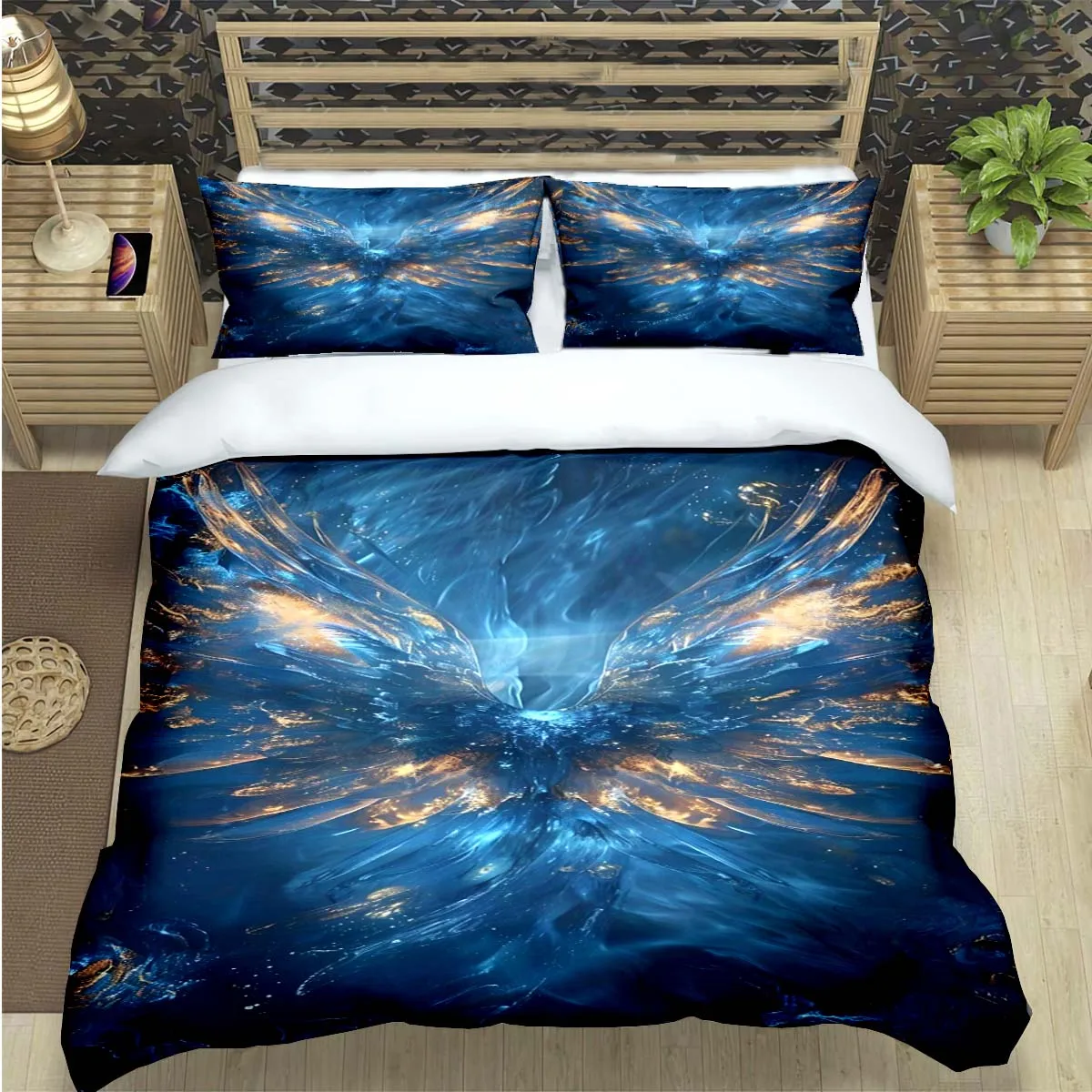 

3D Popular Mythical Beast Phoenix Print Bedding Sets Bed Supplies Set Comforter Set Teens Girls Cartoon Twin Single Kid Gift