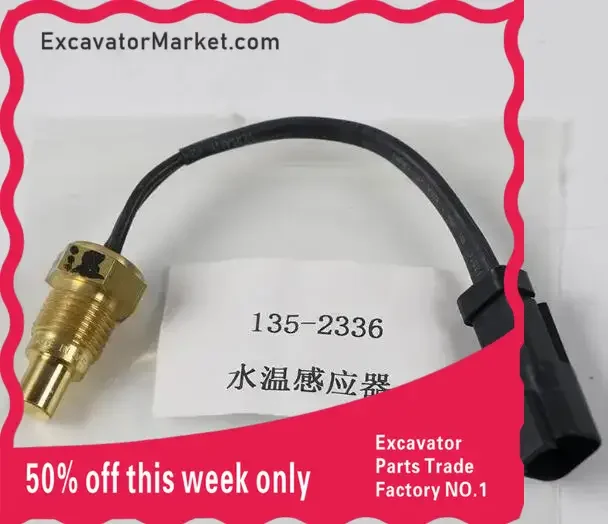 Caterpillar CAT E320B E320C 320C 320B E200B E312B 3066 S6K Excavator 34390-02200 135-2336 196-7975 Water Temperature Sensor