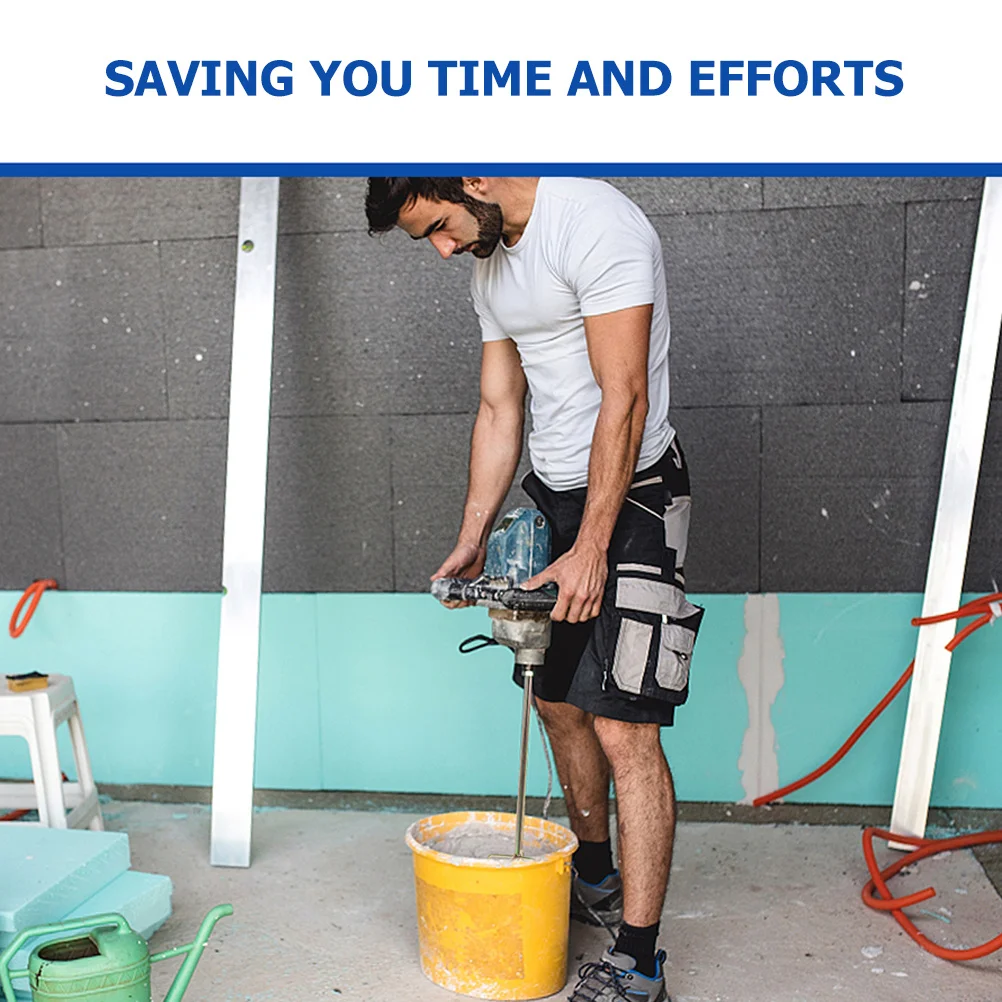 

Stirring Rod Accessories Cement Mixer Paint Mixer for Drill Drywall Mud Concrete Mixing Stick Appliances Parts