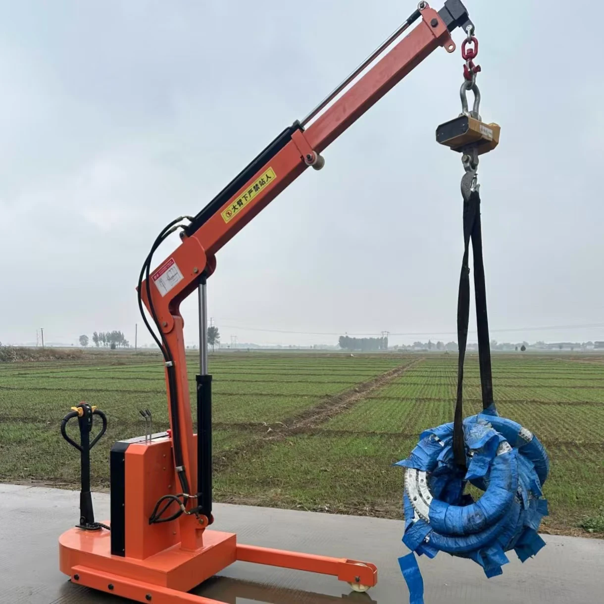 Mini Automatic Portable Lifting Electric Driven Arm Powered Crane Warehouse Electric Mini Lifting Crane