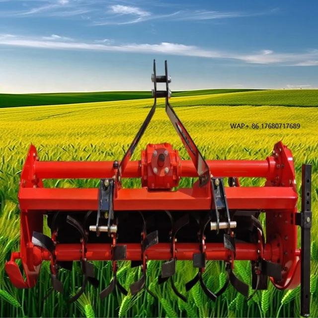 Ausrüstung für landwirtschaftliche Maschinen, Traktor befestigte Bodenfräse, robuste Grubbermaschine