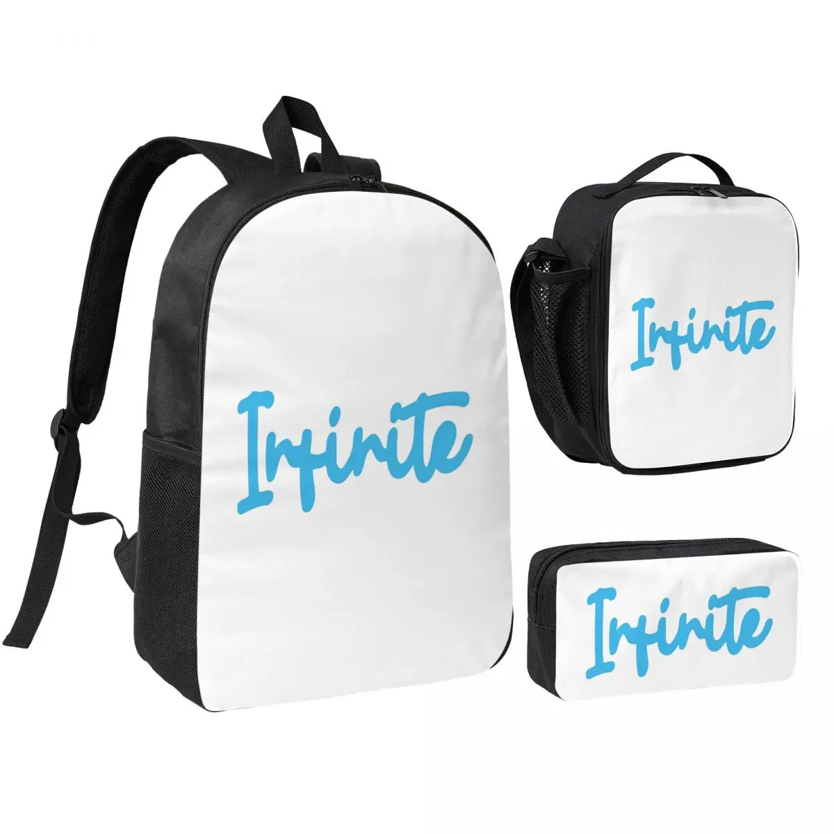 

Caylus Merch Infinite Backpack Student Boys Girls BookBag School Bag Laptop Shoulder Bags 3ps Insulated Lunch Bag Pencil Case