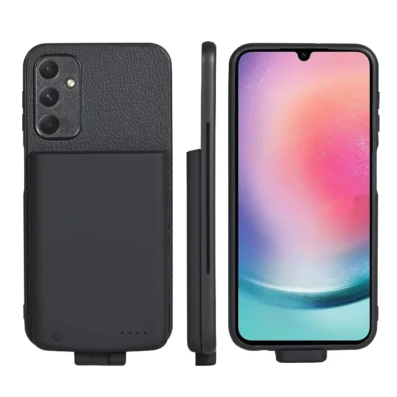 5000mAh for Samsung A24 Back Clip Battery Wireless Power Bank Phone Case Mobile Power Bank
