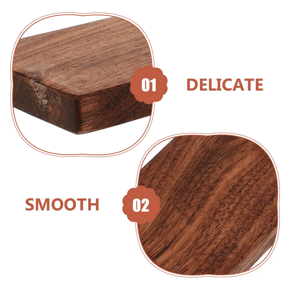  4 PCS Thickened Wood Carving Blocks Hobby Boards Unfinished Crafts Products Desktop