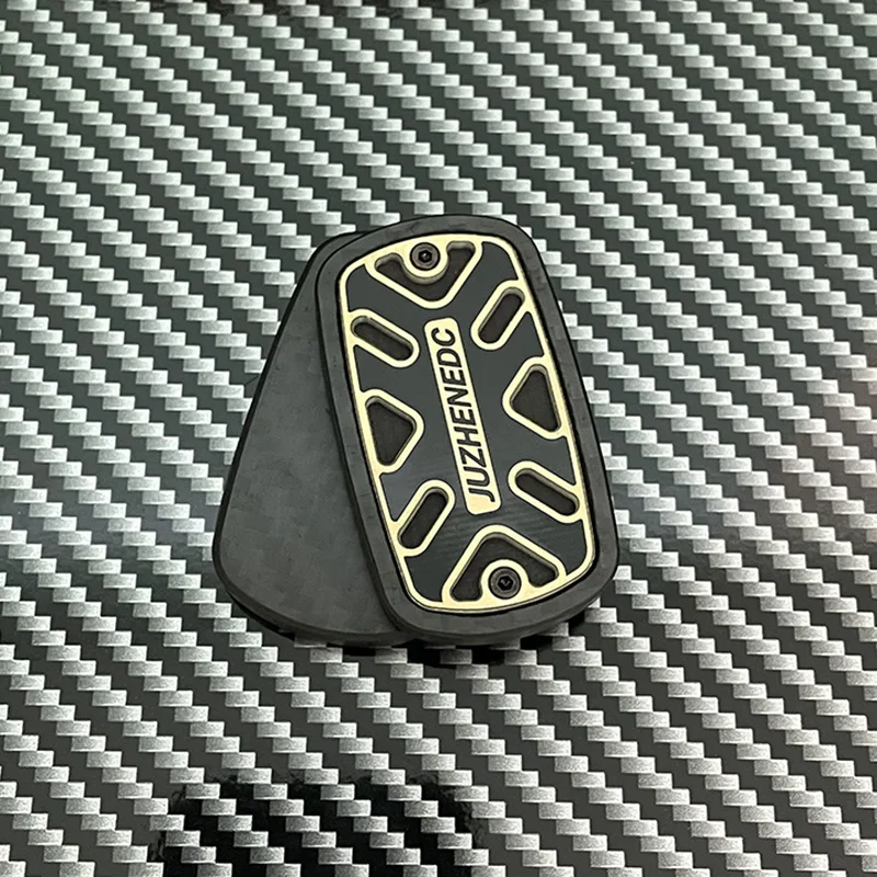 Fidget Slider aus Kohlefaser, EDC, seidig glatte Bedienung, robuster Fidget Spinner, Desktop-Entspannung und Stressabbau-Fidget-Spielzeug