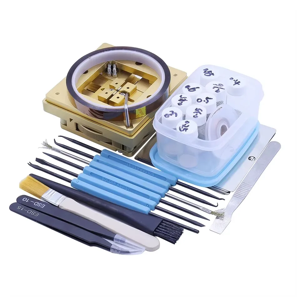 

BGA Rework seat, universal BGA Jig Holder, 80/90mm BGA reball station with auto adjust and magnet