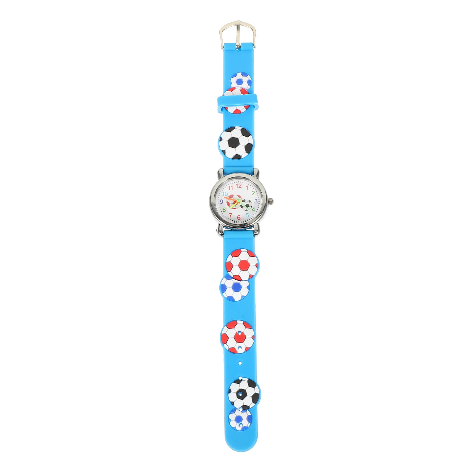 

Cartoon 3D Soccer Ball Design Durable ' For Birthday Gift Soccer Ball Watch Watch