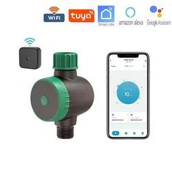 Tuya Smart Hose Faucet Watering Timer, with Wi-Fi Hub, Compatible with Alexa, Smart Life