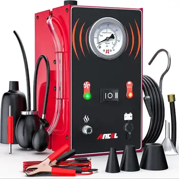 ANCEL S200 EVAP 연기 누출 감지기 (자동차/오토바이용 연기 발생기, 진단 도구, 진공 테스터, 오일/연료 파이프 누출 위치 탐지기) 6 best sales 연기 누출 시험기 - №3