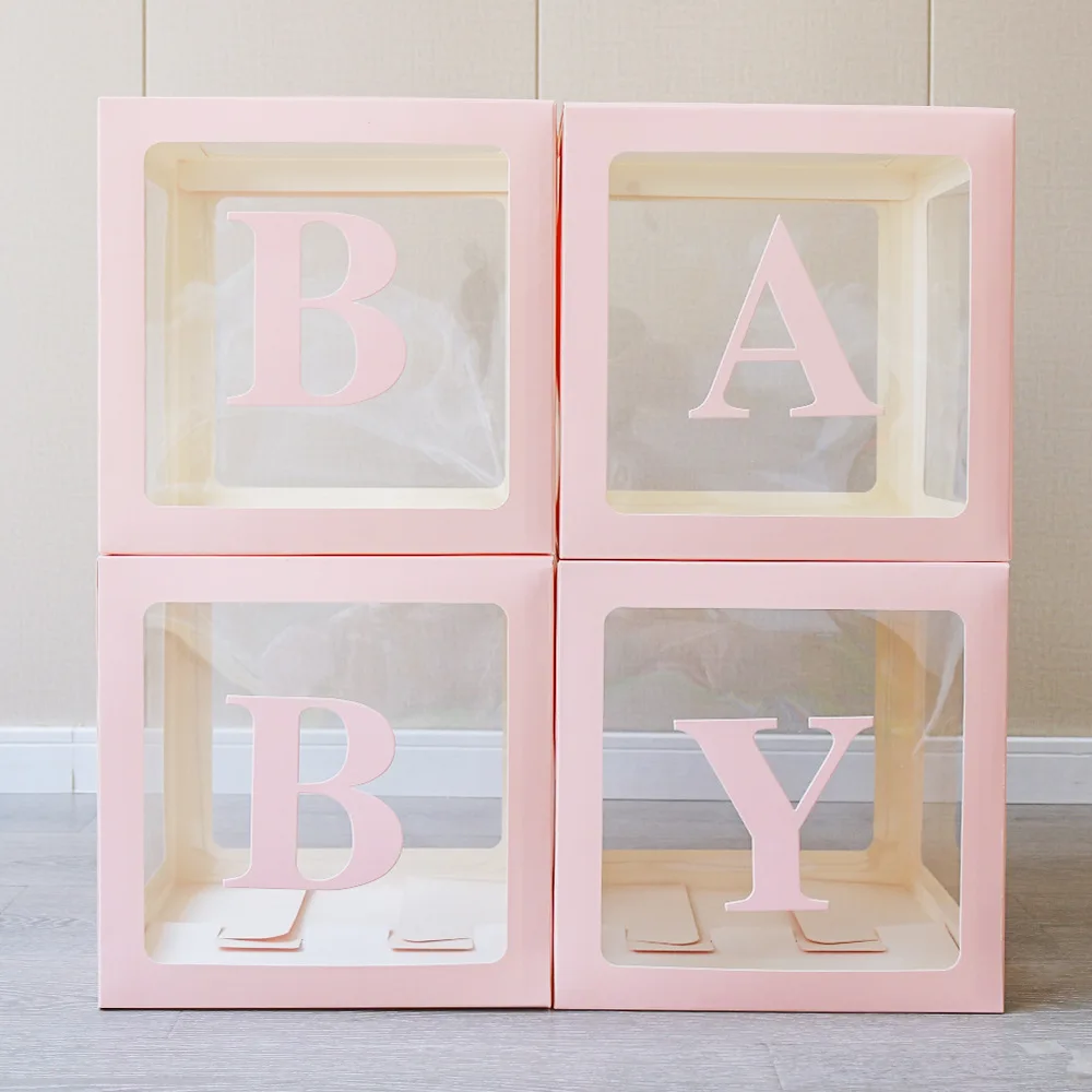 Set 3 Scatole Decorative Per Feste Neonato E Compleanno - Argento Trasparente Con Lettere O-N-E, In Cartone Ecologico, Fai Da Te, Riutilizzabili, Per Baby Shower
