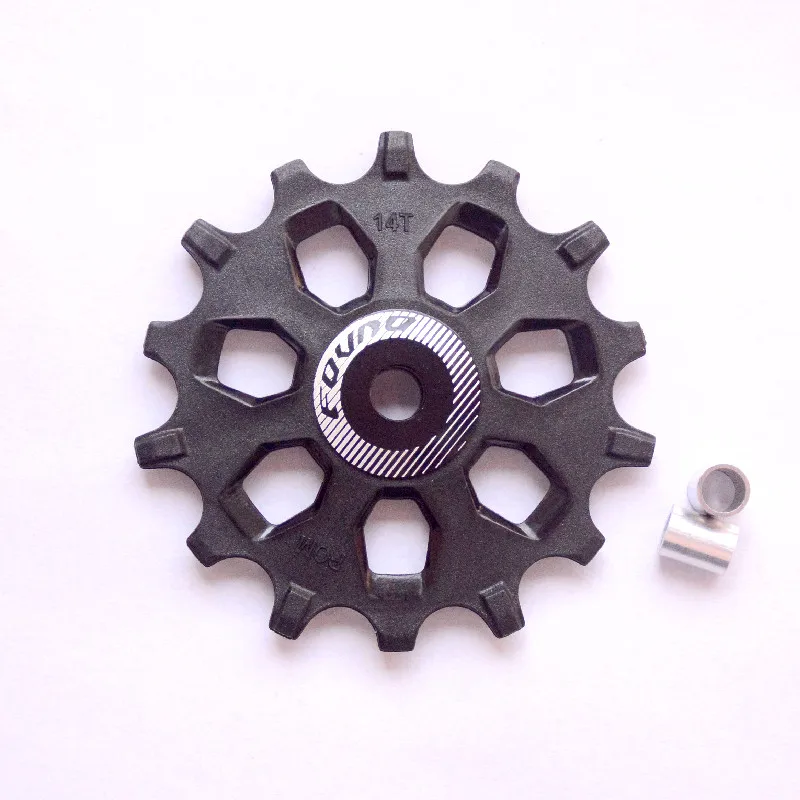 FOVNO 12T 14T 16T Bicycle Rear Derailleur Pulley Wide Narrow Tooth Guide Wheel Support 7-12 Speed MTB Road Bike Parts