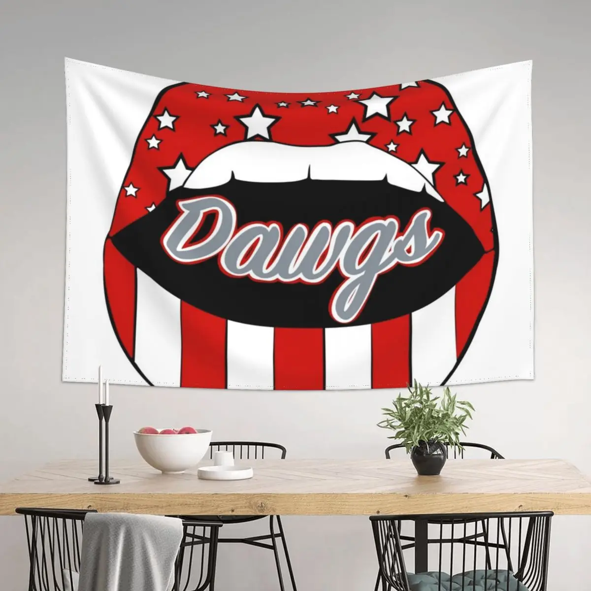 

Dawg Lips Tapestry Korean Room Decor Room Decor Cute Tapete For The Wall Tapestry