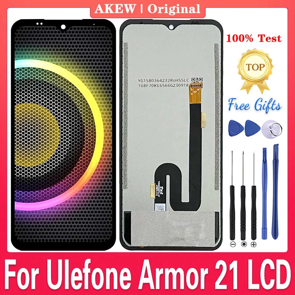 6.58" Original For ULEFONE Armor 21 LCD Display New ULEFONE Armor 21 Touch Screen Armor21 Digitizer Assembly Replacement Parts