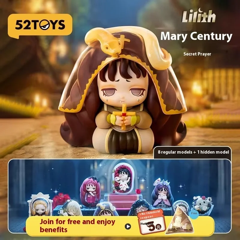 52TOYS Lilith Mary Century Series Blind Box Figurine Trendy Collectible Toy Gift Ornament