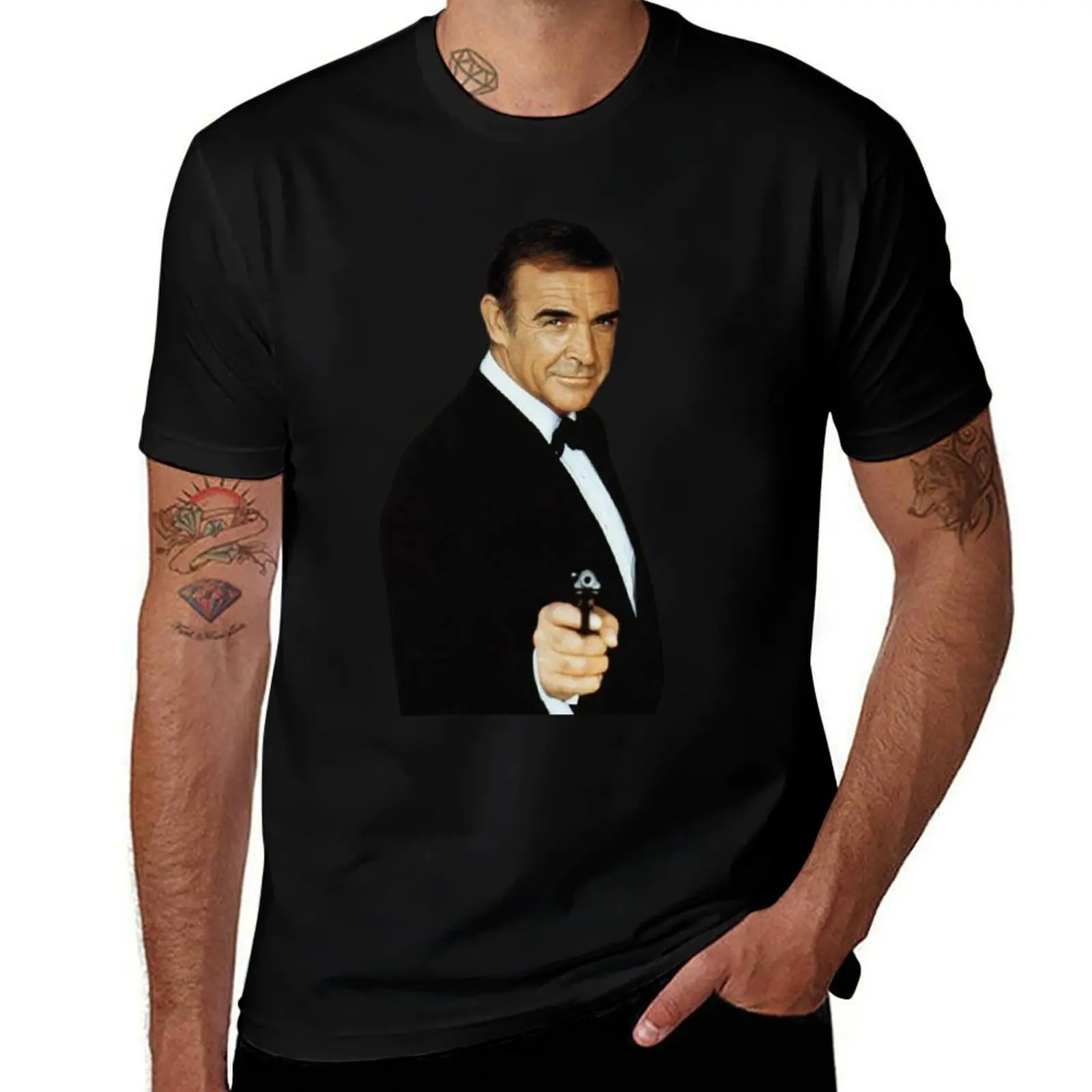 

BOND T-Shirt t shirts with prints cotton t shirts high quality anime tshirt T-shirt