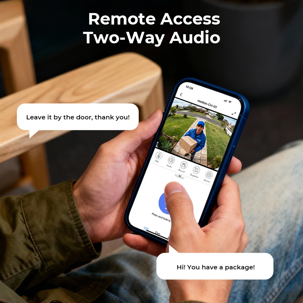 H.view 8Ch 4K 5MP 8MP Cctv Security Camera System Ptz Home Video Surveillance Kit Outdoor Ip Camera Humanoid Detection