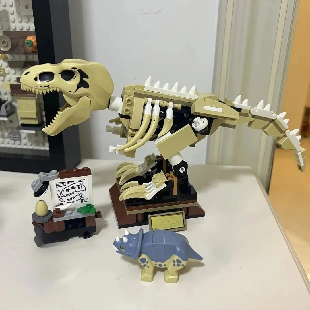 وضع الديناصور حفريات الديناصور 76940 مجموعات مكعبات البناء مناسبة لهدايا عيد الميلاد المتوافقة مع جزيئات Legoed