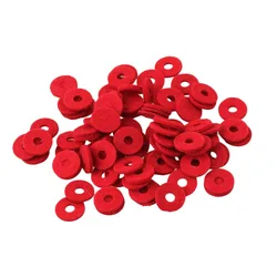 90Pcs Repair Tool Parts Piano Front Rail Regulating 1mm Thicken Felt Piano Tuning Accessories Red Piano Spare Parts