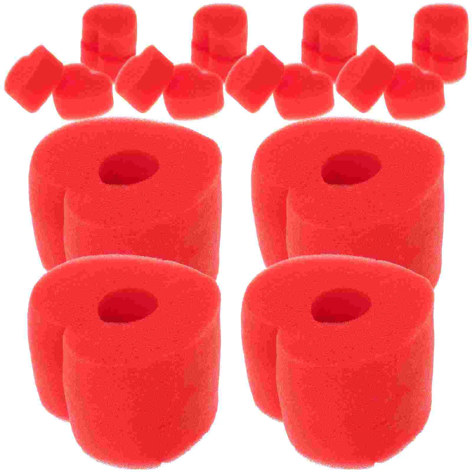 

4 Sets Sponge Props Large Small Conjuring Tricks Performance Gimmick Stage Party Toys For Teen Red Heart Shaped