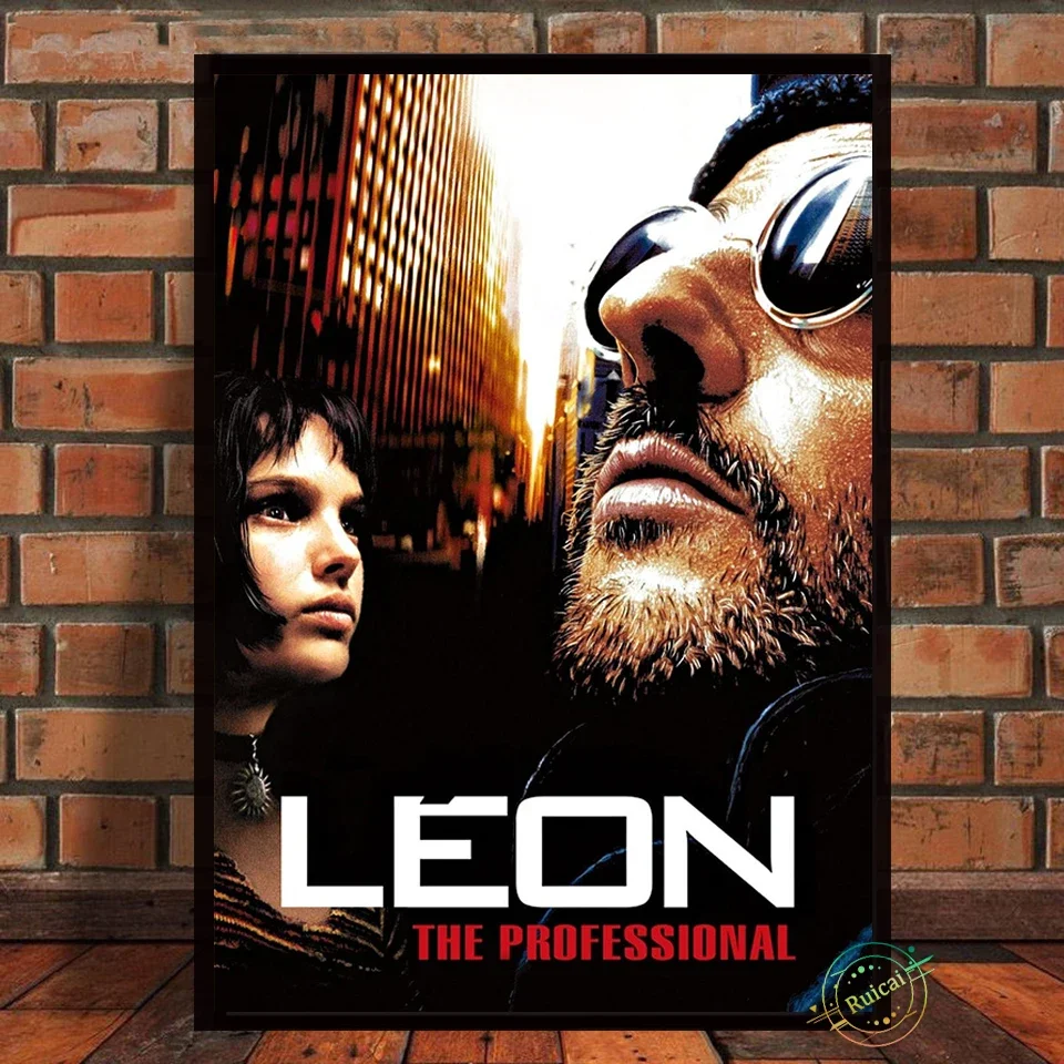 ليون المشارك المهنية الفيلم الكلاسيكي حائط لوح رسم ملصقات الديكور الطراز الحديث ديكور المنزل #2