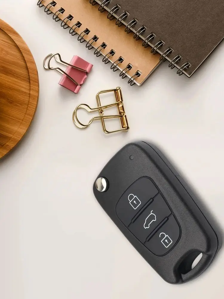 Clé télécommande de voiture 433MHz ID: 46 puces pour Kia Picanto Sportage K5 K2 pour Hyundai I20 I30 IX35 I35 Accent Solaris Elantra Picanto