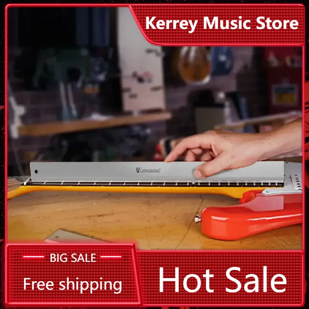 

Guitar Tool High Precision Fret Board Measurement Leveling Knife Ruler Fret Replacement Leveler Fret Repair for Musical Instrume